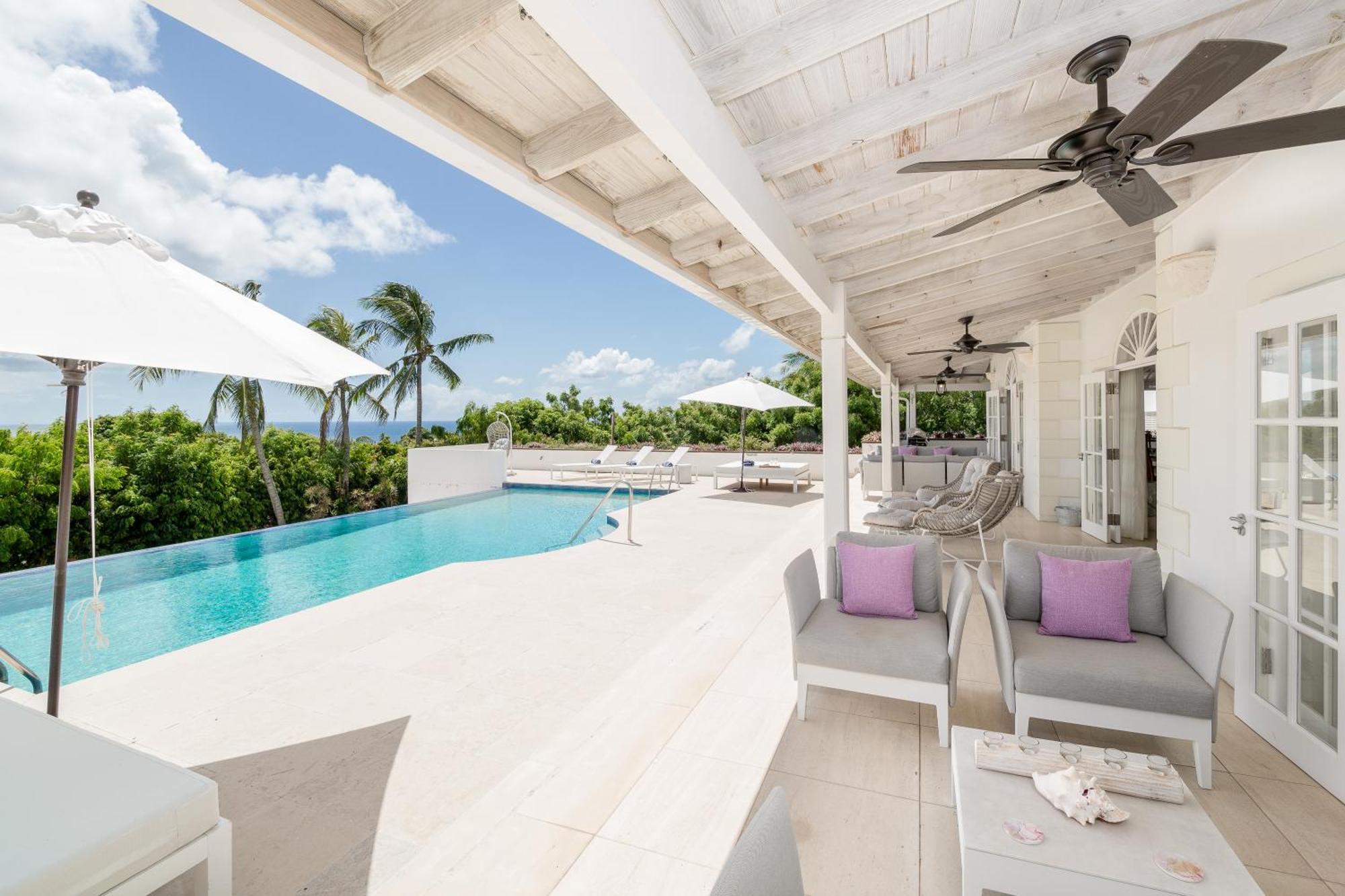 Purple Haze - Infinity Pool Holiday Home Minutes From The Island'S Best Beaches Saint James Eksteriør billede